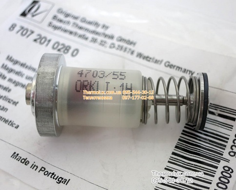 Электромагнитный клапан газового блока колонки Bosch-Junkers WR10-13-15 W10 W11 WR11
