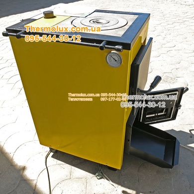 Котел-плита Данко АКТВ-15к на твердом топливе на дровах (одна конфорка)