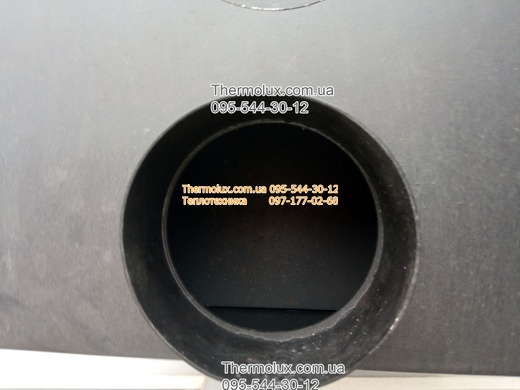 Буржуйка недорогая 6 кВт Атем печь воздушного отопления с конфоркой на дровах стальная (завод Житомир)