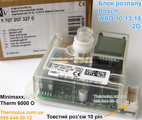 Блок розжига для газовой колонки Bosch WRD10-2G WRD13-2G WRD15-2G Therm 6000 O (8707207327)