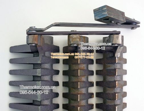 Колосники котла Bosch Solid 2000 B 25-27-32-45 кВт Dakon Logano нижние чугунные встряхивающие (87399302240)