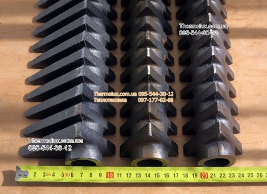 Колосники котла Bosch Solid 2000 B 25-27-32-45 кВт Dakon Logano нижние чугунные встряхивающие (87399302240)