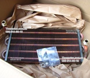 Теплообменник газового котла Junkers Euromaxx ZWC24-1 MFK MFA ZWC28-1MFK (87154066570)