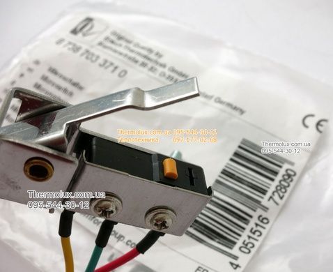 Микровыключатель колонки Bosch Therm 2000 O W10-KB датчик протока (87387033710)