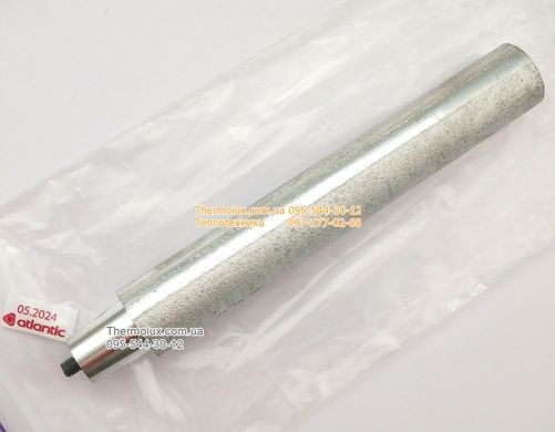 Магниевый анод для бойлера Atlantic Aston Welcome Round Classic Thermor Opro Expert на 50-80-100 литров М6 178мм 26мм (с мокрым тэном) 17826