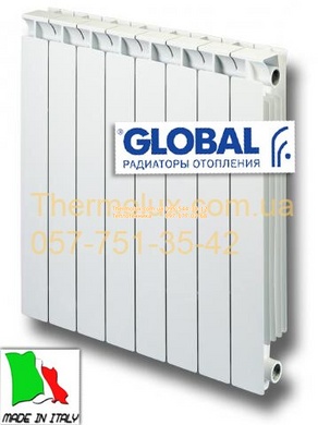 Радиаторы биметаллические Global Style 500/80 (биметалл), Италия