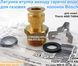 Втулка виходу гарячої води колонки Bosch Therm 4000 T4004 W10 WR10 латунна муфта (87003061870)