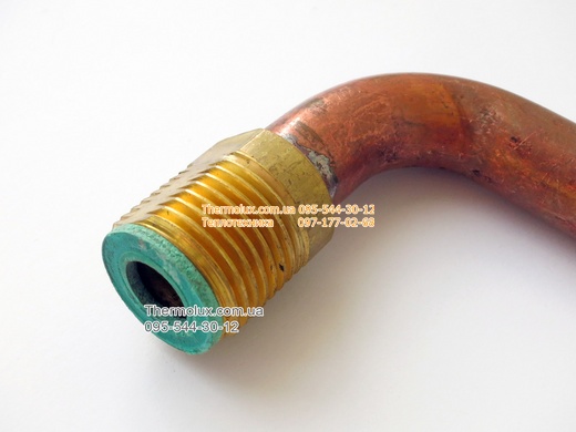 Трубка медная для латунного водяного блока газовой колонки Termet 19-01