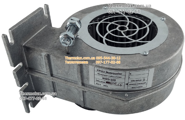Вентилятор Nowosolar NWS-100 нагнетательный для твердотопливного котла до 45кВт