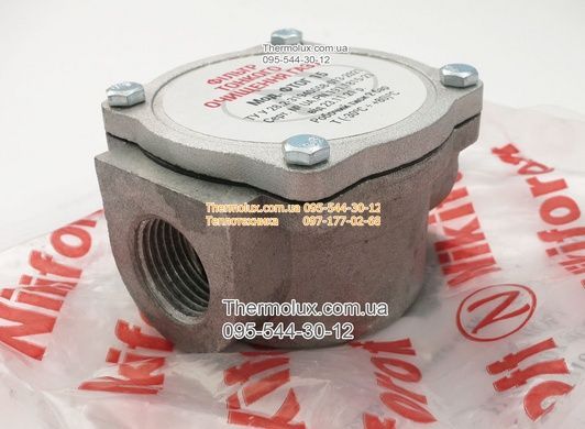 Газовий фільтр Нікіфоров 1/2 (LiTon) для газового котла колонки конвектора (Україна)