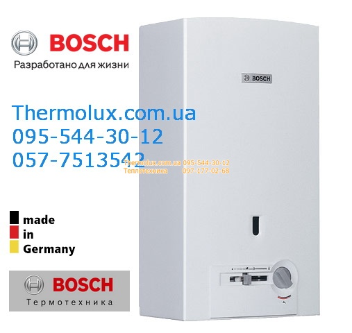 Колонка газовая bosch w10 kb лучшая с дисплеем