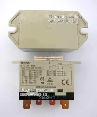 Реле Omron G7L-2A-TUB проточного водонагревателя (Inline Basic New Lotus) оригинал