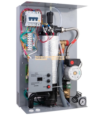 Электрический котел Джоуль 12кВт 380В AJX-12SPT для отопления частного дома (с насосом и мембранным баком)