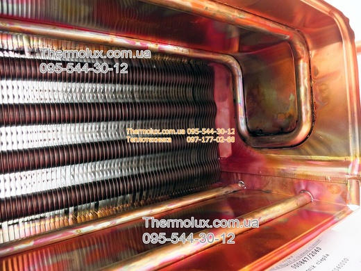 Теплообменник Термет газовой колонки Termet G19-01 G19-02 медный оригинал (Z0060040000)