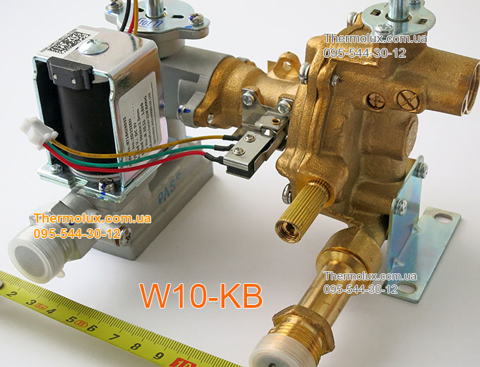 Газоводяной редуктор (газовый блок +водяной блок) газовой колонки Bosch W 10 KB Therm 2000 O