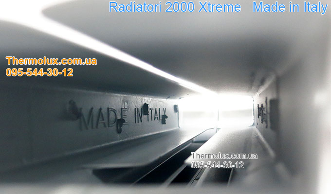 Секции биметаллического радиатора Radiatori 2000 Xtreme